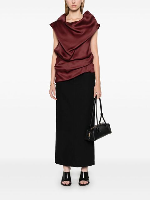 KHAITE Luola top - Red - zdjęcie produktu nr 2