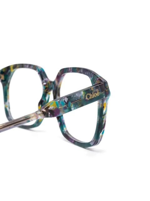 Chloé Eyewear Harlequin glasses - Blue