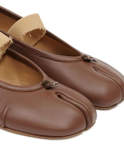 Maison Margiela Tabi ballet flats - Brown