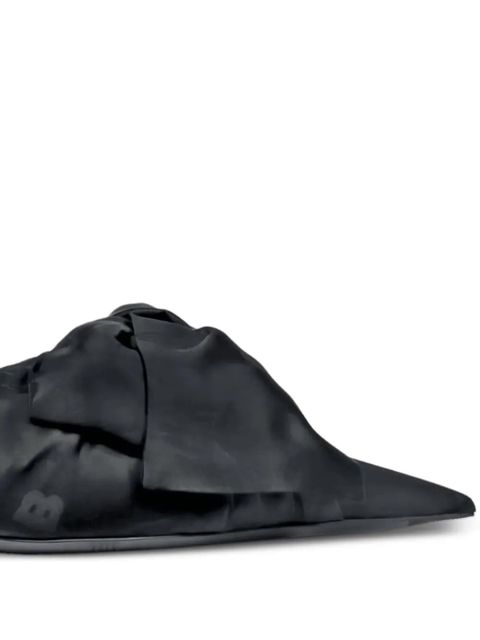 Balenciaga bow sling-back pumps - Black