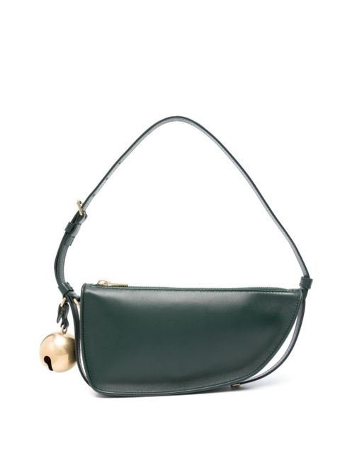 Burberry charm-detail leather shoulder bag - Green - zdjęcie produktu nr 1