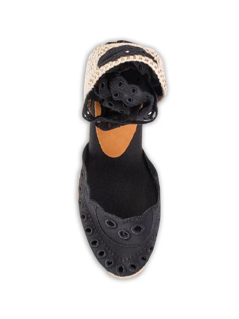 Charo Ruiz Ibiza Sealace espadrilles - Black