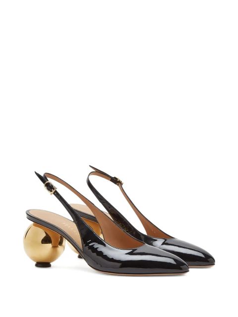Ferragamo 55mm spherical-heel pumps - Black - zdjęcie produktu nr 2