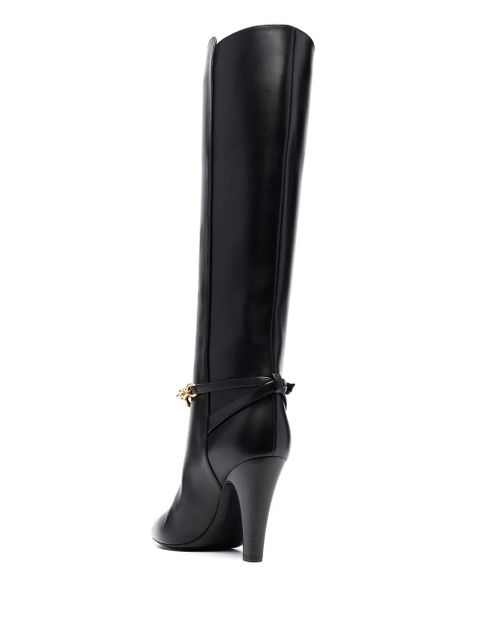 Saint Laurent 100mm Le Maillon boots - Black