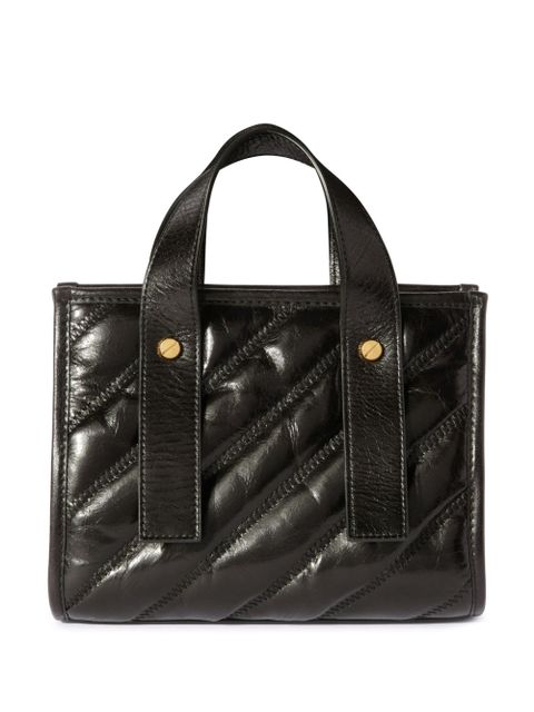Off-White quilted tote bag - Black