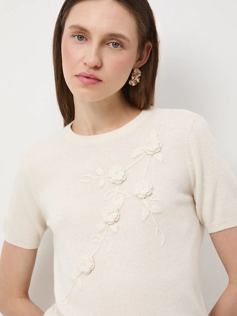 Medicine t-shirt damski kolor beżowy - zdjęcie produktu nr 1