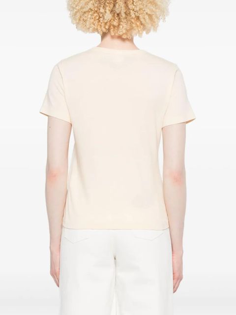 Chloé cotton t-shirt - Neutrals - zdjęcie produktu nr 2