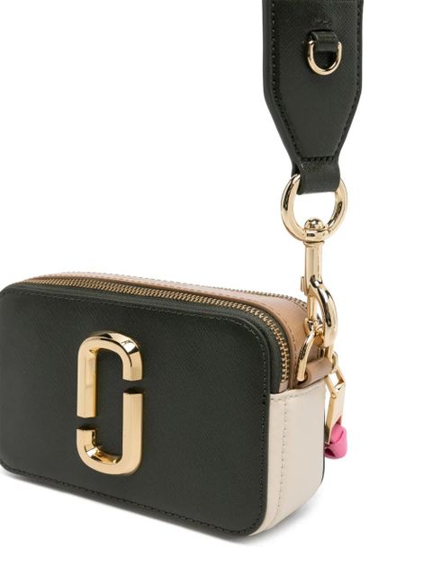 Marc Jacobs The Leather Snapshot crossbody bag - Green