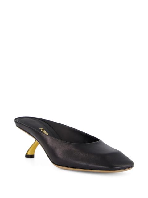 Ferragamo S-Shaped mules - Black - zdjęcie produktu nr 2
