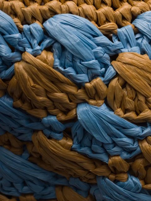 Prada crochet bucket hat - Blue - zdjęcie produktu nr 2