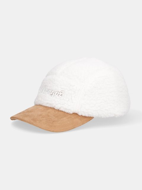 Kangol czapka z daszkiem FAUX SHERPA 5-PANEL kolor beżowy K5466.NT159 - zdjęcie produktu nr 1