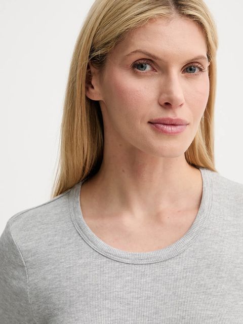 MUNTHE t-shirt MUTULA damski kolor szary 247112424769