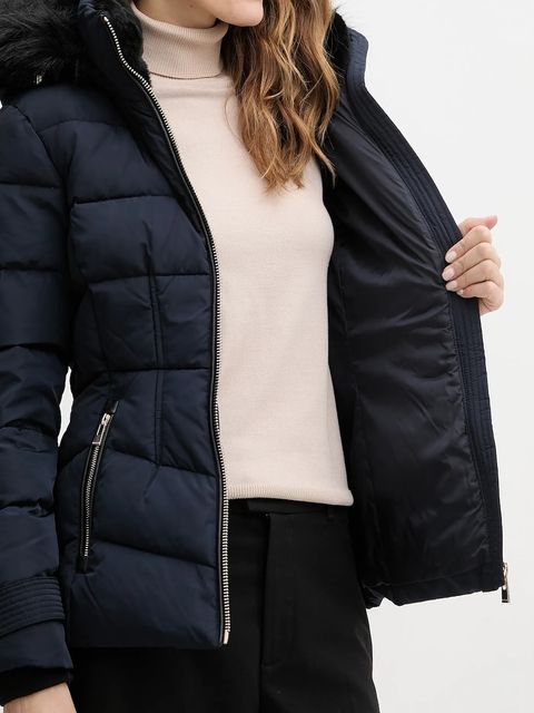 Morgan kurtka puchowa kolor granatowy zimowa GITELA