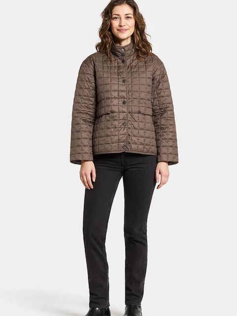 Didriksons kurtka ALBA kolor brązowy przejściowa 505874 - zdjęcie produktu nr 2