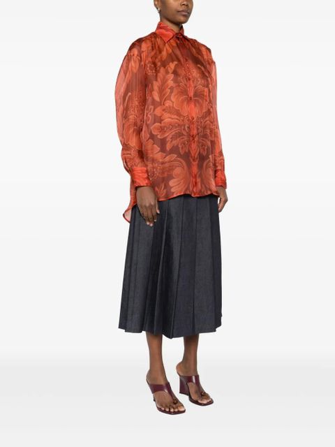 ETRO floral-print shirt - Red