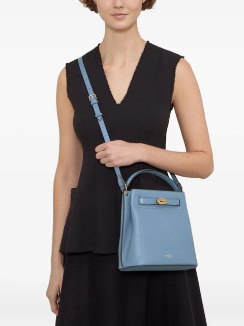 Mulberry bucket twist-lock satchel - BRIGHTON BLUE