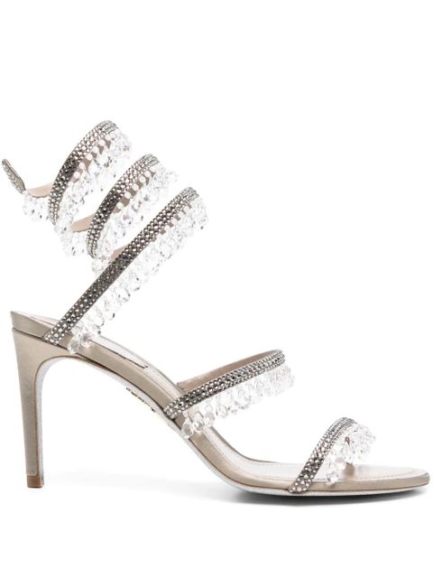 René Caovilla 90mm Chandelier sandals - Grey - zdjęcie produktu nr 1