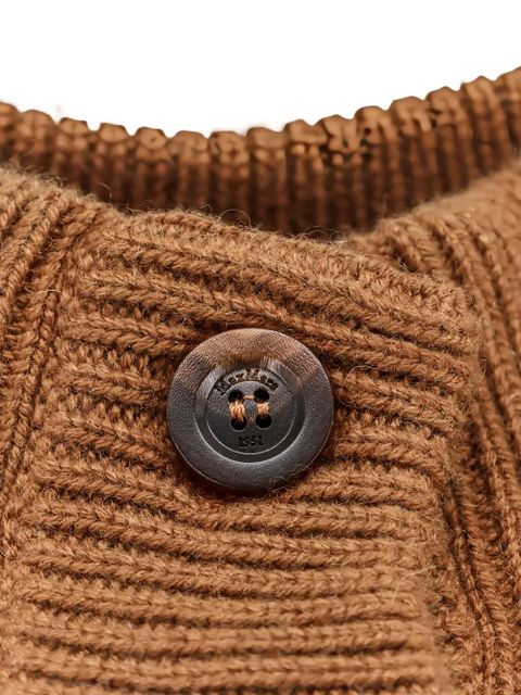 Max Mara Afelio button-fastening cardigan - Brown