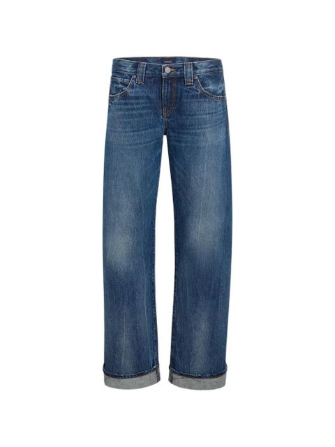 KHAITE Karo cuffed jeans - Blue - zdjęcie produktu nr 1