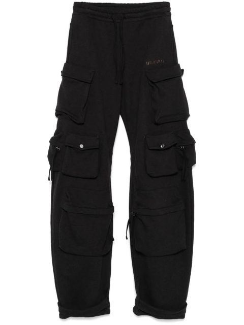 The Attico long faded track pants - Black - zdjęcie produktu nr 1