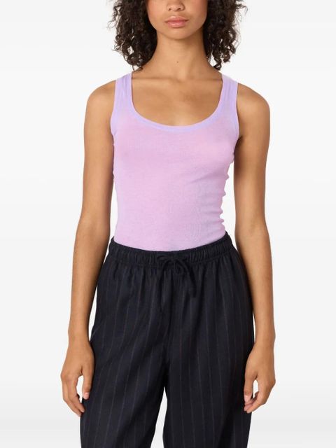 American Vintage Massachusetts round-neck tank top - Purple