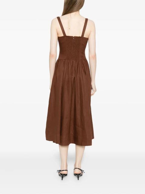 Reformation Janu dress - Brown