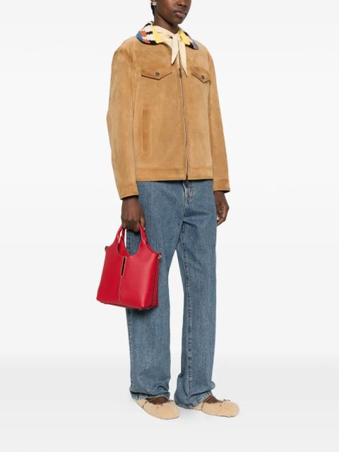 Tod's mini handle detail tote bag - Red - zdjęcie produktu nr 2