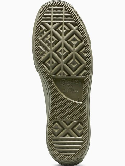 Converse trampki skórzane Chuck Taylor All Star Lift kolor zielony A12968C