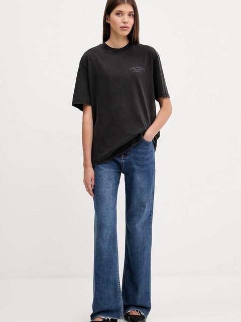 Guess Originals t-shirt bawełniany damski kolor czarny M5YI54 K8FQ4 - zdjęcie produktu nr 2