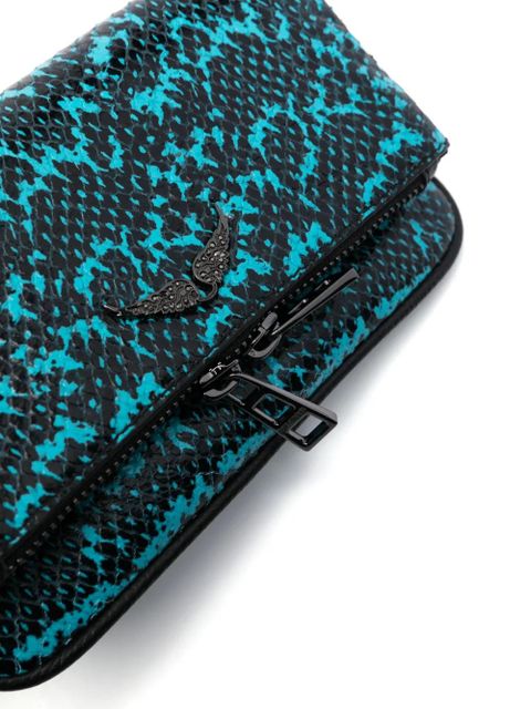 Zadig&Voltaire Rock Nano Wild mini bag - Blue