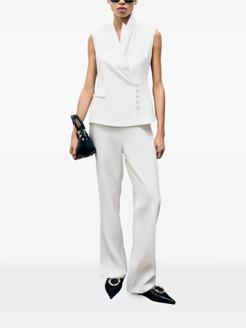 Simkhai Morrie button-detail trousers - White