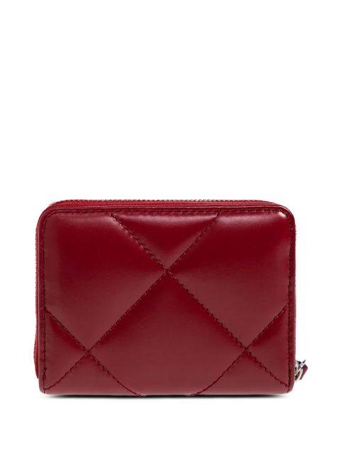 Tory Burch Kira quilted-design small wallet - Red