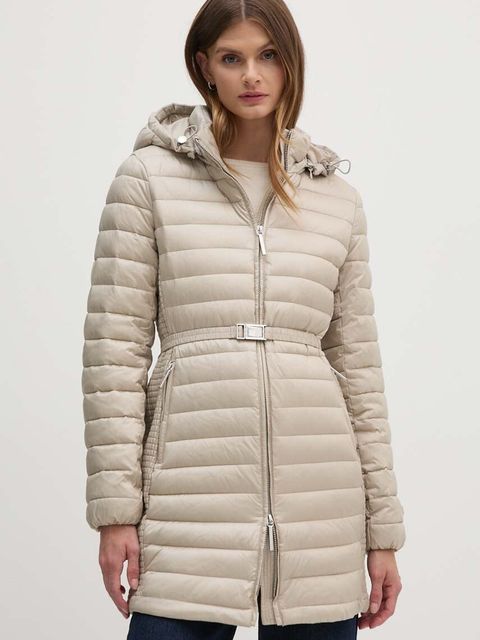 Calvin Klein kurtka damska kolor beżowy przejściowa K20K207109 - zdjęcie produktu nr 1