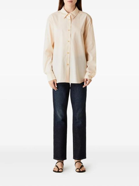 KHAITE Argo button-down shirt - Neutrals - zdjęcie produktu nr 2