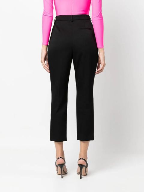 Lanvin high-rise tailored trousers - Black