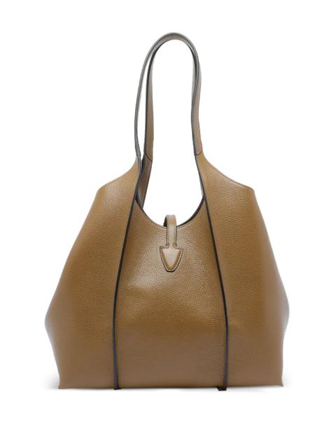 Tod's medium T-timeless calfskin leather tote bag - Brown - zdjęcie produktu nr 2