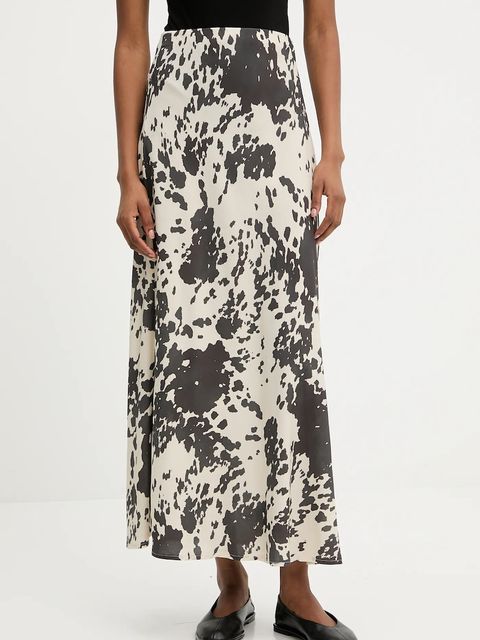 Answear.LAB spódnica kolor czarny maxi prosta - zdjęcie produktu nr 1