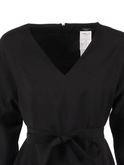 Weekend Max Mara Laziale belted dress - Black