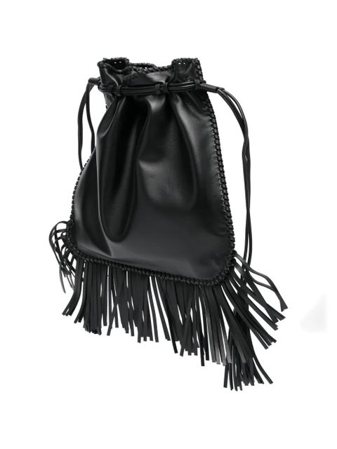 Valentino Garavani fringed shoulder bag - Black