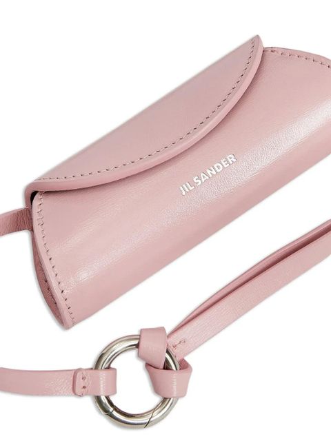 Jil Sander Cannolo embossed strap lipstick case - Pink - zdjęcie produktu nr 2