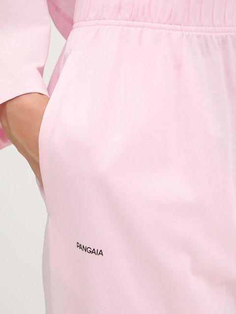 Pangaia piżama bawełniana damska kolor różowy bawełniana 10002462