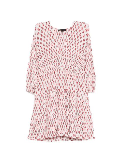 Maje floral V-neck dress - White - zdjęcie produktu nr 1
