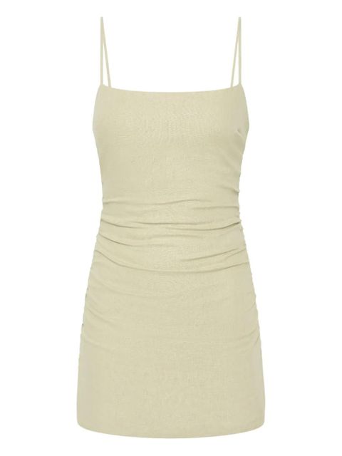 SIR. cotton mini dress - Neutrals - zdjęcie produktu nr 1