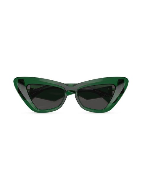 Burberry Eyewear rose monogram cat-eye sunglasses - Green