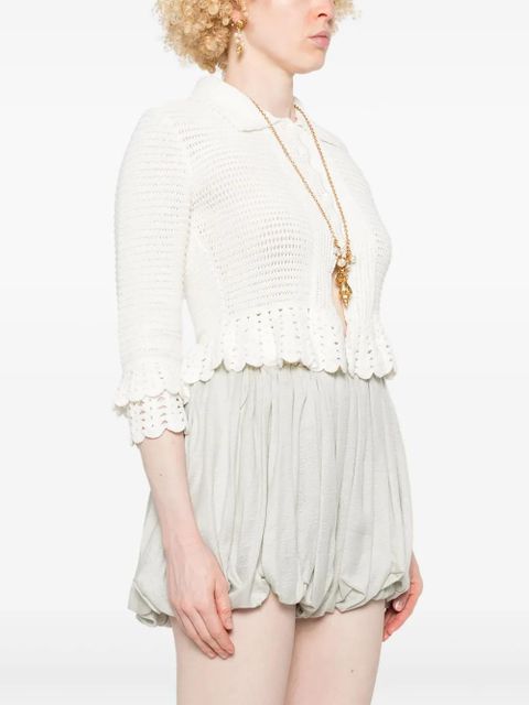 Chloé bloomer mini shorts - Green