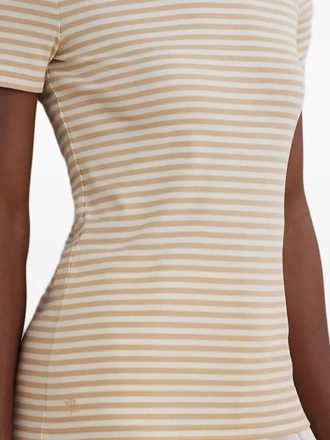 Lauren Ralph Lauren striped short-sleeve T-shirt - Neutrals