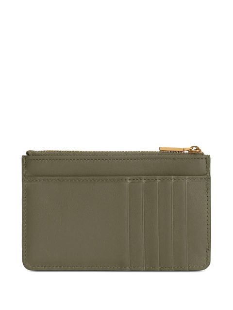Dolce & Gabbana logo-plaque wallet - Green