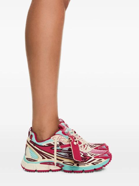 Off-White Be Right Back fishnet sneakers - Red - zdjęcie produktu nr 1