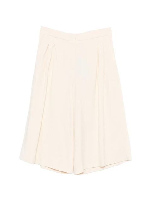 TWINSET pleated shorts - Neutrals - zdjęcie produktu nr 1
