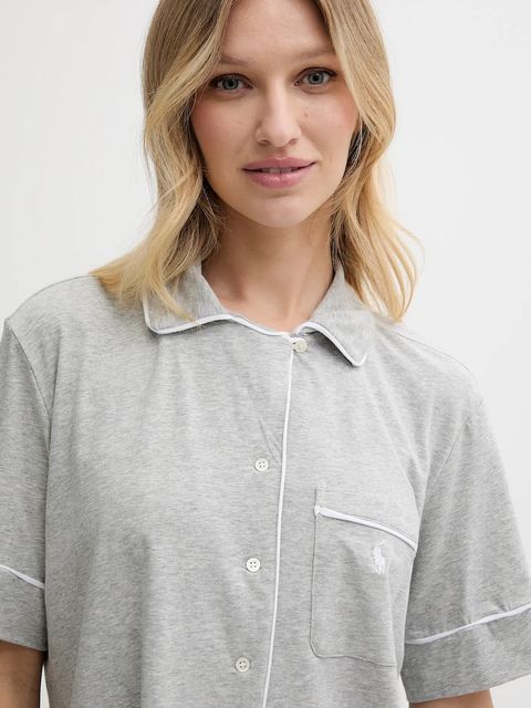Polo Ralph Lauren piżama damska kolor szary 4P0231